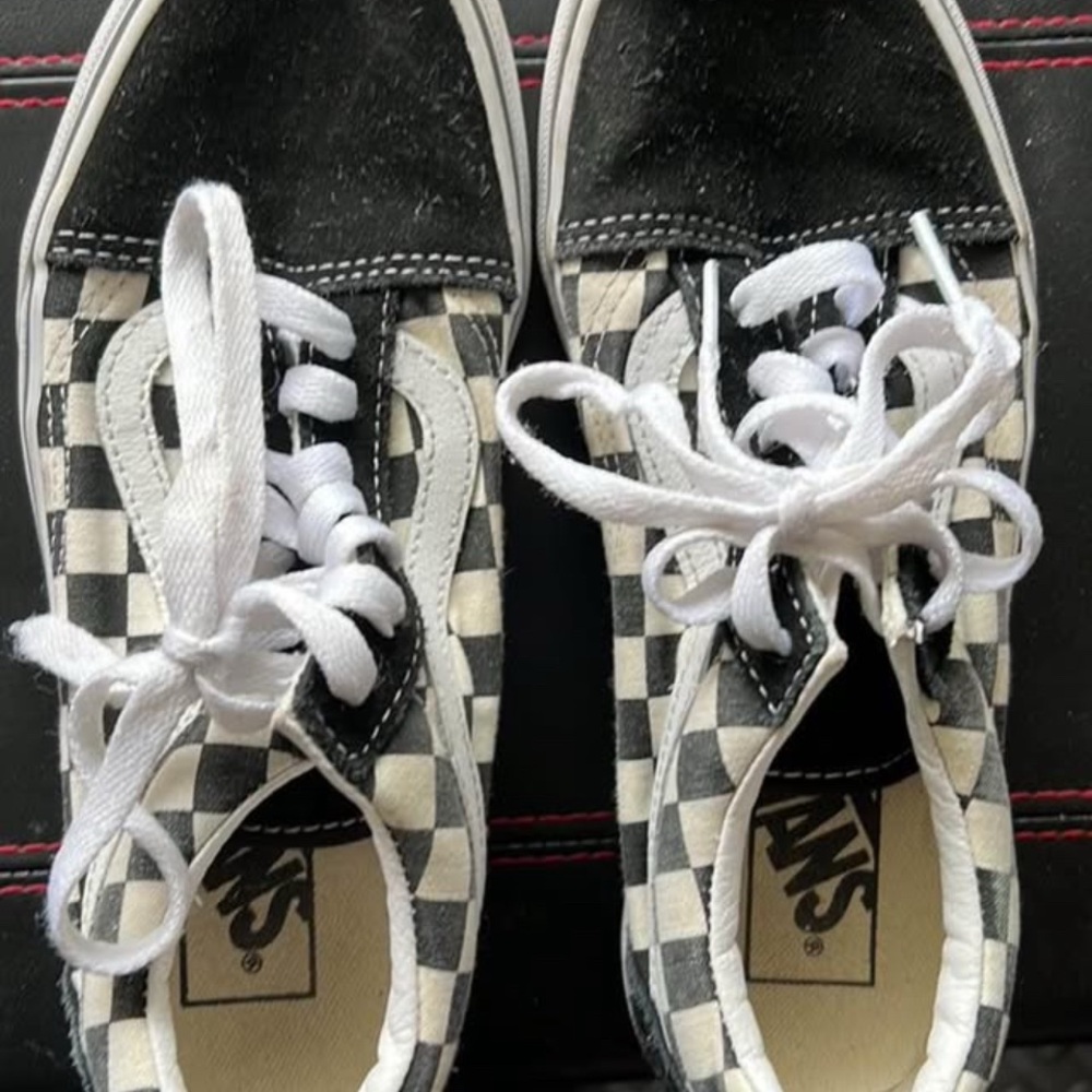 Vans Checkered Black and White Old School